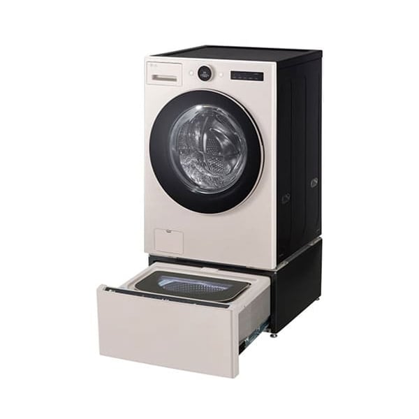 트롬 오브제컬렉션 워시콤보 세탁기 25kg + 건조기 15kg + 미니워시 (네이처 베이지)